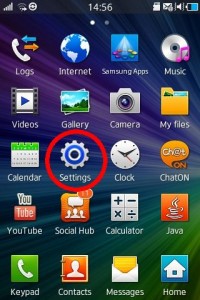 samsung wave pptp vpn settings